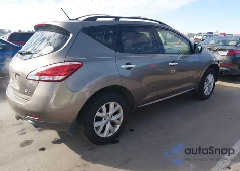 2012 Nissan Murano Sv из США, поврежденный, VIN JN8AZ1MU5CW119570